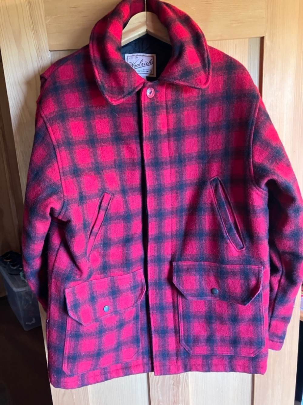 Vintage Woolrich Men’s Hunting Wool Insulated Jacket - Picture 3 of 10
